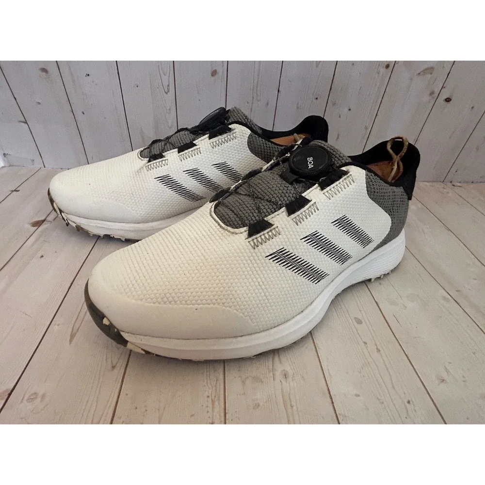 adidas white gray